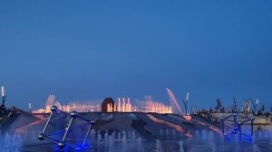 Каскадный фонтан "Стальное сердце родины"