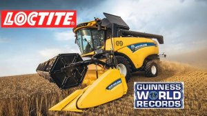 ЗЕРНОУБОРОЧНЫЙ КОМБАЙН NEW HOLLAND ПРОИЗВОДСТВО С LOCTITE 7063, 515, 270, 638, 542.