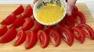 Соседка поделилась рецептом! Мы едим каждый день и хотим еще! вкусные помидоры