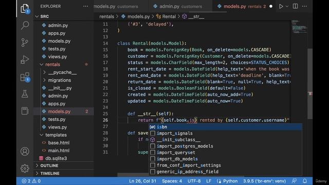 005 Working with querysets