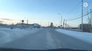 Разворот на круговом перекрёстке с левым поворотником Покровский тракт [get-save.com]