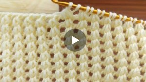 Узор крючком в тунисской технике вязания 🙂 #тунисскоевязание #всевжизнисвязано #вязаниекрючком