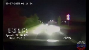 В Красноярске инспекторы стреляли по колёсам, чтобы остановить пьяного водителя