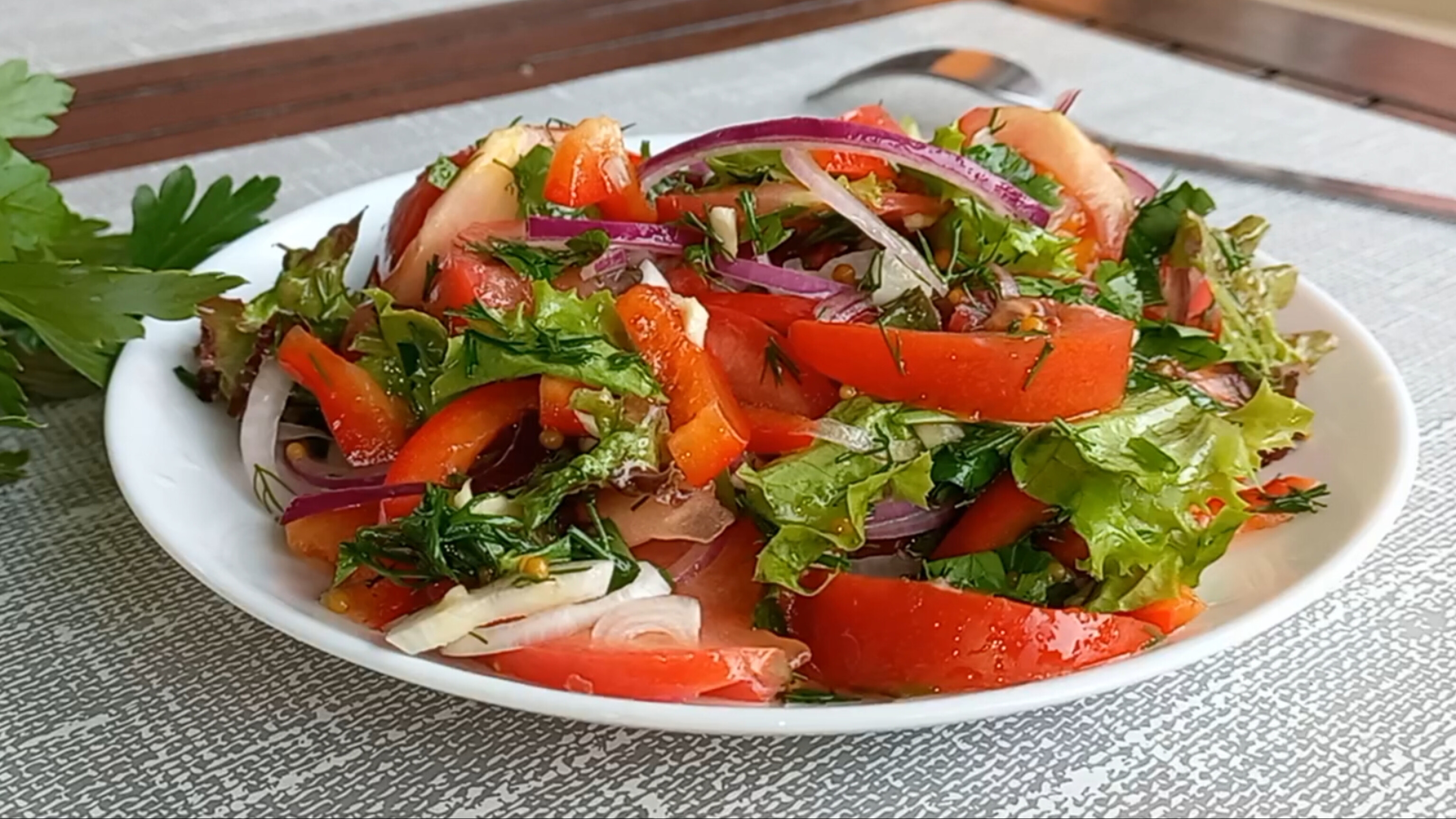 Самый летний салат Простой и очень вкусный!
