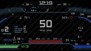 Обновление скина для LCD- приборки Mitsubishi.