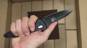 Нож реплика Microtech Socom Auto Black Drop V 2025 - обзор!