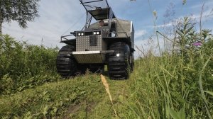 Вездеходная прогулка .