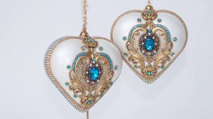 Елочное украшение. Игрушка на елку. Ручная работа.