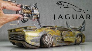 Реставрация самого дорогого Jaguar в ИСТОРИИ | Восстановление Jaguar XJ220