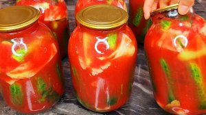 ПРОСТО ЗАЛИВАЮ КИПЯТКОМ.Закрываю по 50 банок!Бабушка рассказала невероятно вкусный рецепт с огурцами