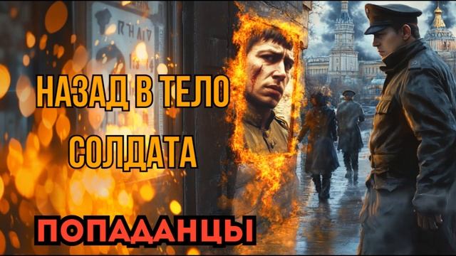 ПОПАДАНЦЫ АУДИОКНИГА: НАЗАД В ТЕЛО СОЛДАТА