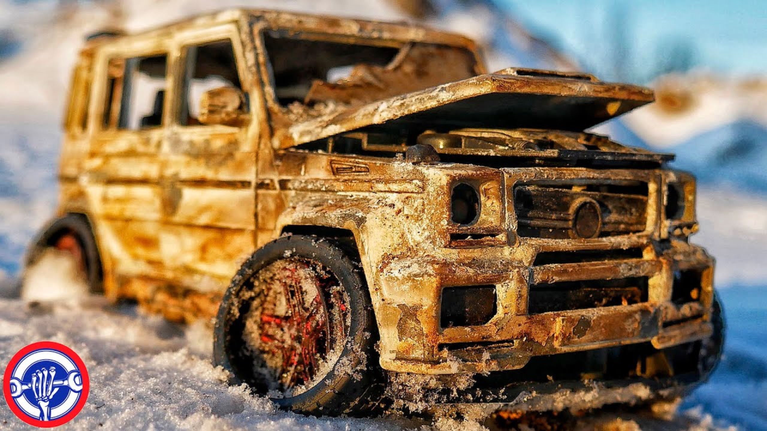 ВОССТАНОВЛЕНИЕ СЛОМАННОГО Mercedes Benz BRABUS AMG Gelandewagen смотреть онлайн