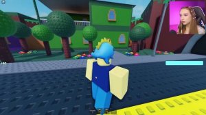 Ностя - ОПОЗДАЛА В ШКОЛУ в ROBLOX ! 😱
