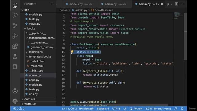 004 Exporting Books data