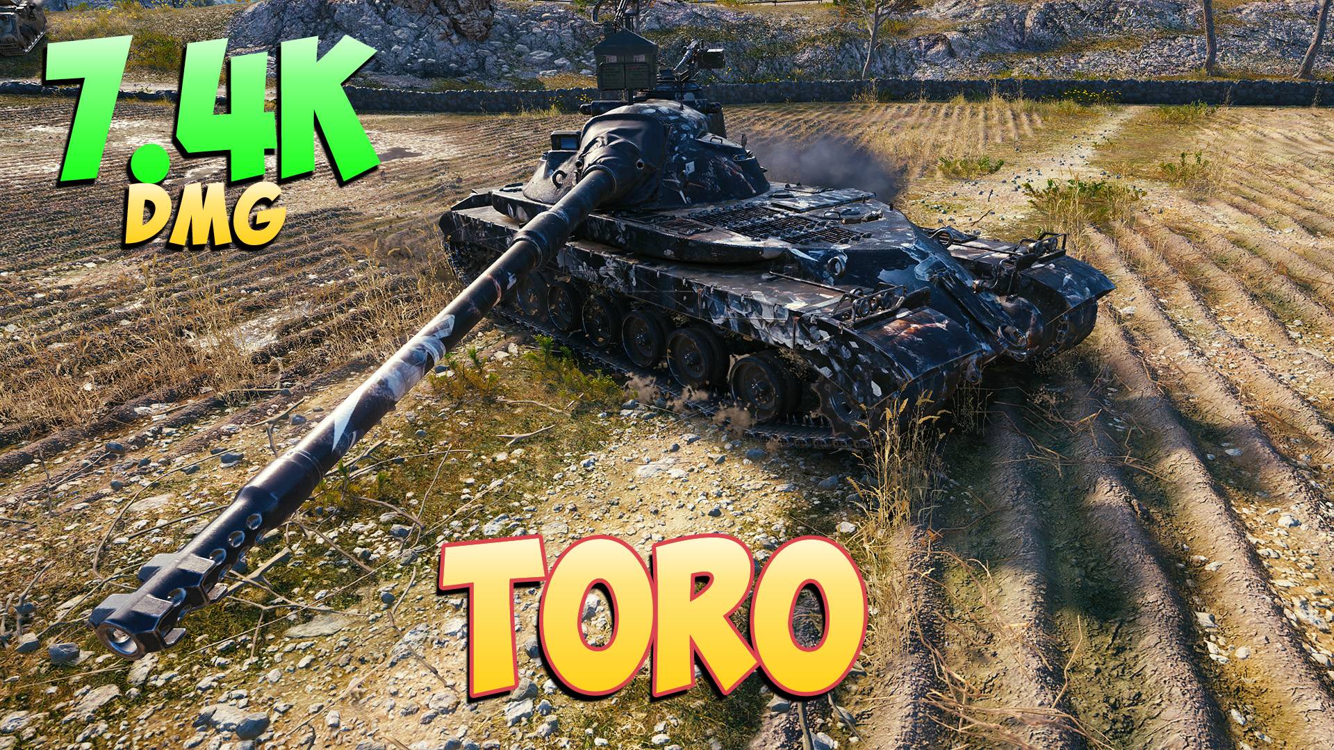 Toro • Напористый! - 5 Фрагов 7.4K Урона • Мир Танков