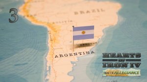 3- Hearts of Iron 4 Trial of Allegiance - Аргентина - Фолклендская война