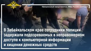 Сотрудники полиции задержали подозреваемых в неправомерном доступе к компьютерной информации