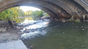 Река Исеть Екатеринбург старый мост