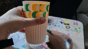пью кофе в деревне
