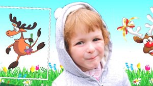 Милана и олени!!! Милана с папой посетили Луну!!! #парк_луна #милана #milana