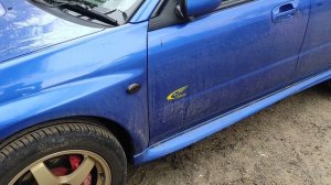 Дублирующий поворотник - бегущие огни. Subaru Impreza WRX GD Лиса