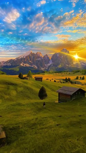 📍Обретение покоя в безмятежном ландшафте швейцарской природы 😍🇨🇭