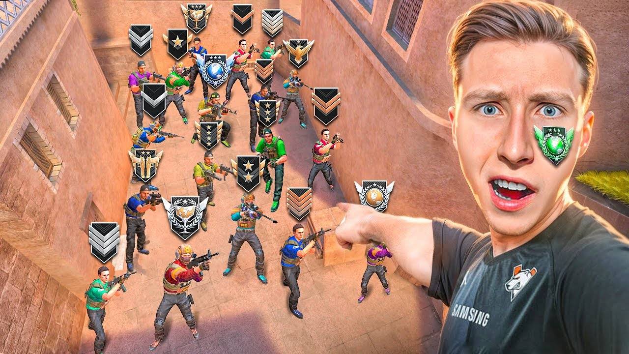 😱Я сыграл дуэль ПРОТИВ КАЖДОГО ЗВАНИЯ в 9 СЕЗОНЕ STANDOFF 2