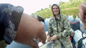 Полосатый накосячил. Рыбалка река сосьва 9.07.2025