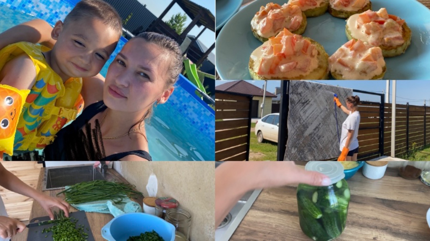 ПЛЕСКАЕМСЯ В БАССЕЙНЕ🔥 МАЛОСОЛЬНЫЕ ОГУРЦЫ// ПОСТИРАЛА КОВЕР// РЕЦЕПТ ВКУСНЫХ КАБАЧКОВ смотреть онлайн