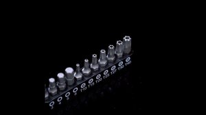 Набор бит 1/4" 25 мм на держателе TORX c отв., HEX