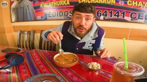 🇧🇴 PRUEBO la KALAPURKA una SOPA con PIEDRA VOLCÁNICA ❗❗ Tradición Potisína 👌 BOLIVIA
