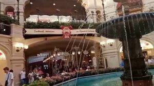 Москва. Фонтан в ГУМе. 11.07.2025 г.