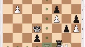 Хитрый выиграть в ладейном окончании, когда пешке соперника 2 хода до ферзя? который вас удивит