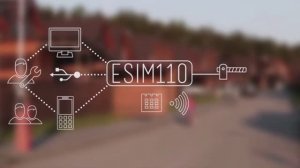 ESIM120 (ESIM110) - GSM управление шлагбаумом