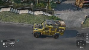 Land Rover Defender 110 cупер легендарный внедорожник еду к улучшению в #snowrunner