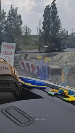 🔴Уничтоженная Русскими «fpv-дронами» колонна транспорта украинских формирований🔴