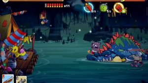 ! swamp attack 2  прохождение игры ! король монстров!