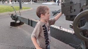 Прогулка в парке Победы
