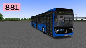 OMSI 2: Автобус №881 Микрорайон Град Московский - Метро Рассказовка