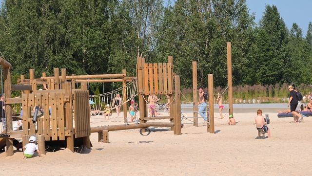 Пляж Северный 🏄 Сестрорецк лето 12.07.2025