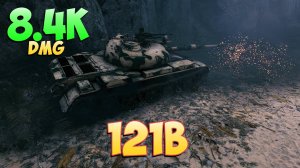 121B • Луший его бой! - 9 Фрагов 8.4K Урона • Мир Танков