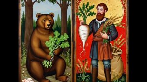 Русская народная сказка "Вершки и корешки" (аудиосказка, рассказывает Анна Богомолова)