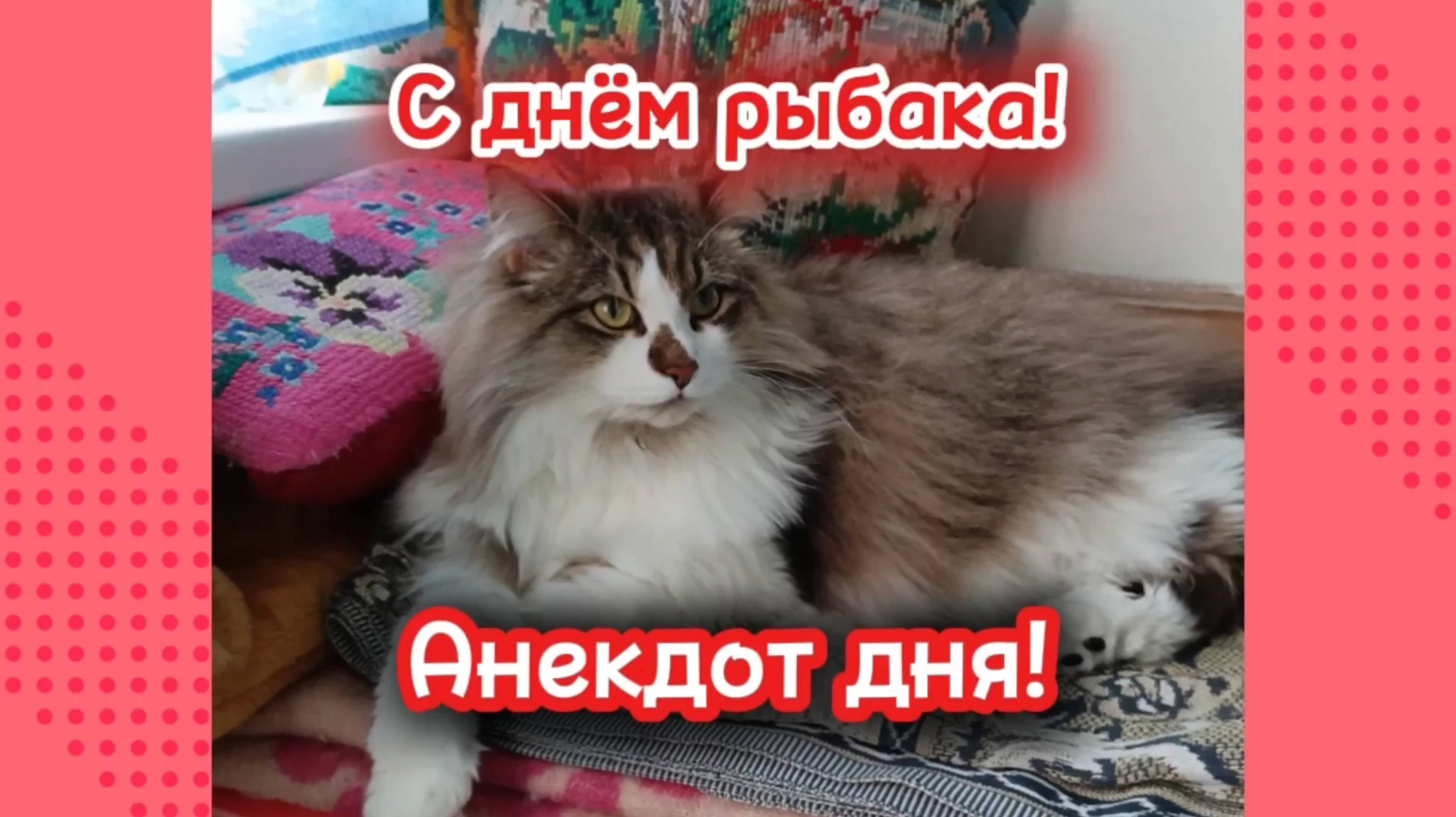 Анекдот дня про рыбалку.