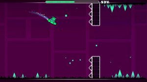 ПРОШЁЛ УРОВЕНЬ С ПЕРВОЙ ПОПЫТКИ!Прохождение GeometryDash 5 часть!