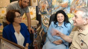 Встреча лит-агента Нелли Зариповой в кругу друзей, известных врачей-авторов новых полезных книг.