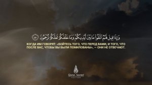 Очень красивое чтение КОРАНА 
Сура Йа Син