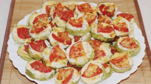 Кабачки запеченные с сыром в духовке