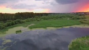 Водохранилище в селе Воробьево