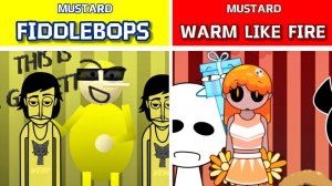 INCREDIBOX 🌭🔥 | MUSTARD: FIRE vs FIDDLESTARD! 🎻 ГОРЯЧИЙ ВАЙБ! #сезонконтентаRUTUBE