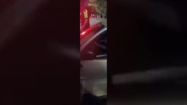 Разборки на месте ДТП в Макеевке